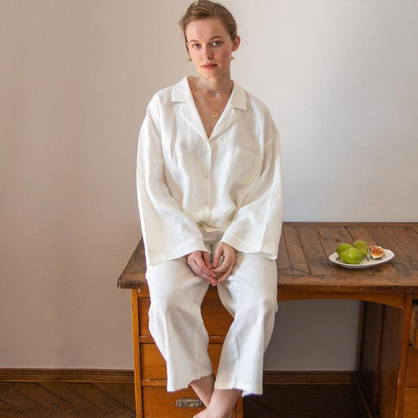 Sleepwear Casual Loose Fashion Long Sleeve - Amazitshop