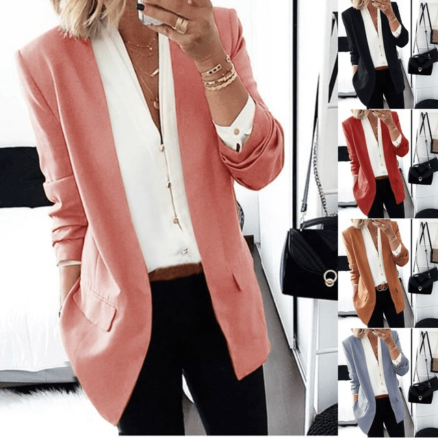 Slim Fit Blazer - Amazitshop