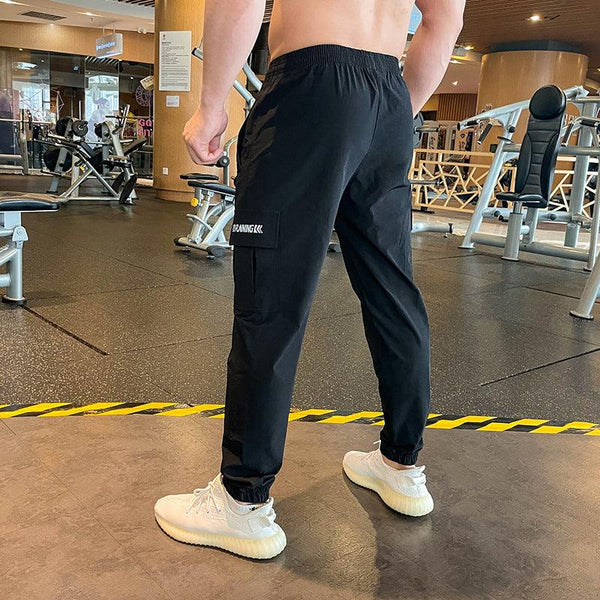 Slim Fit Fitness Training Pants For Men - Amazitshop