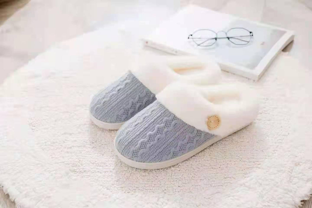 Slippers Confinement Shoes, Cotton Slippers European Size Wool Slippers - Amazitshop