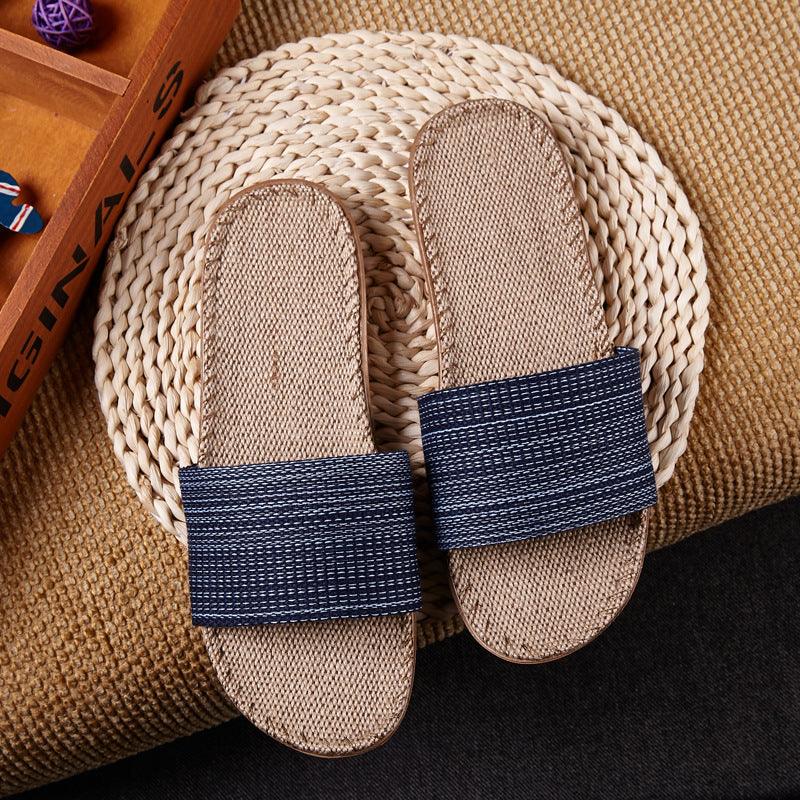 Slippers women summer home slippers couple slippers - Amazitshop
