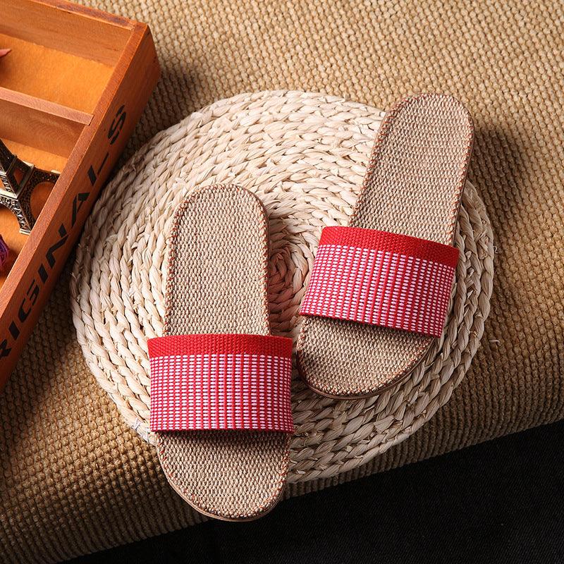 Slippers women summer home slippers couple slippers - Amazitshop