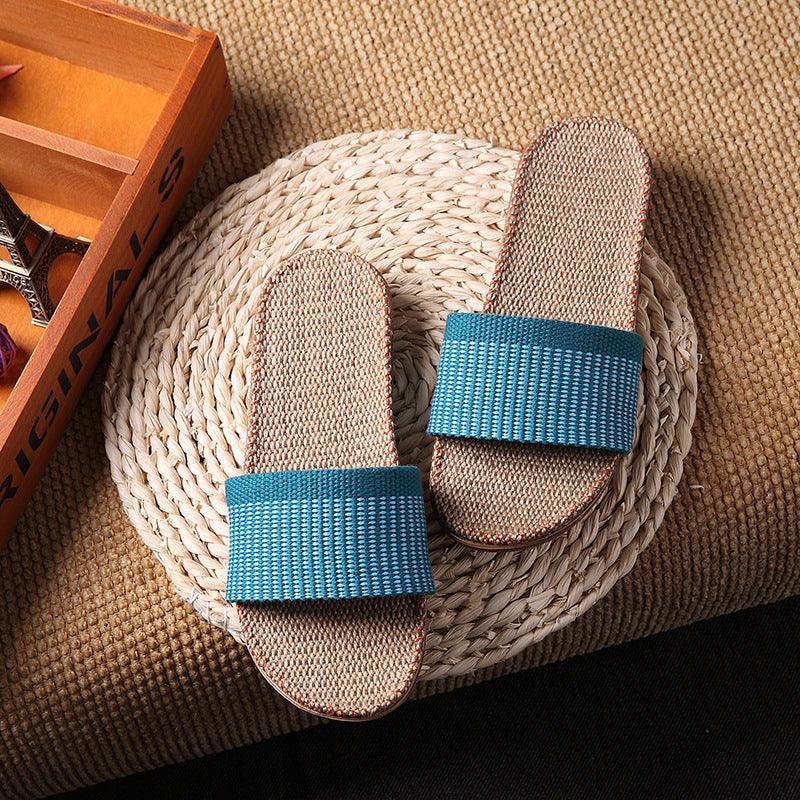 Slippers women summer home slippers couple slippers - Amazitshop