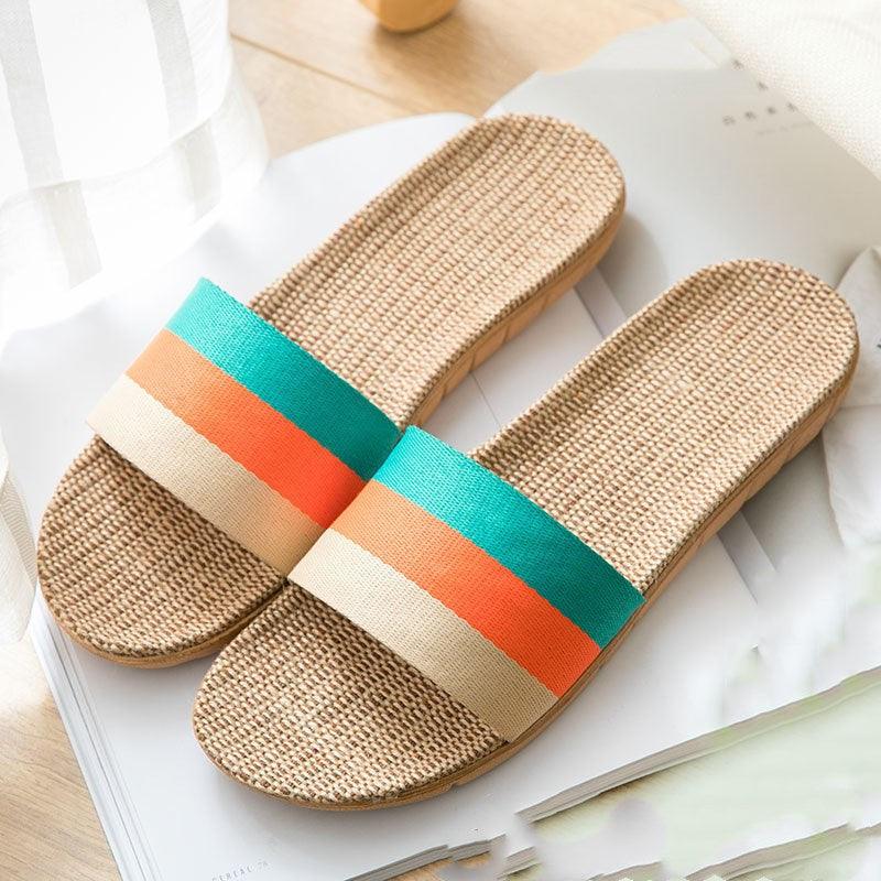 Slippers women summer home slippers couple slippers - Amazitshop