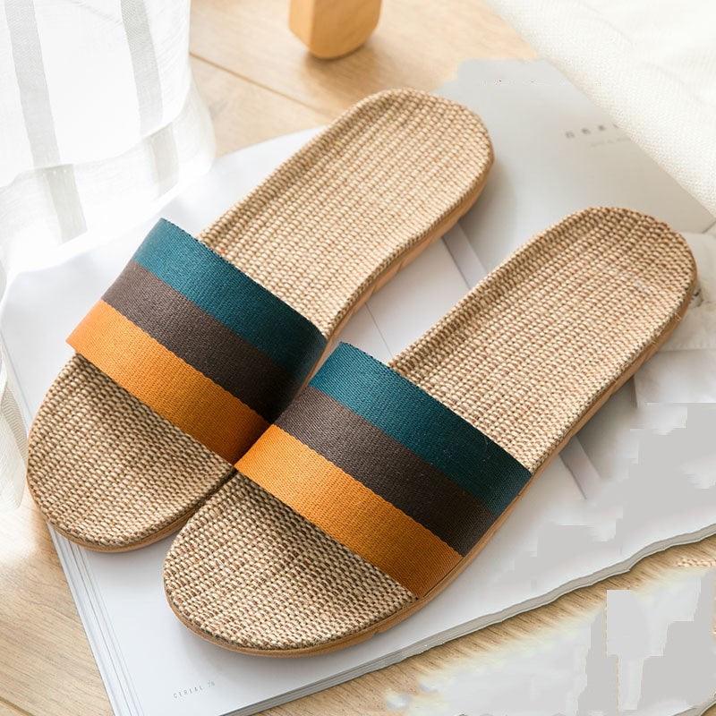 Slippers women summer home slippers couple slippers - Amazitshop