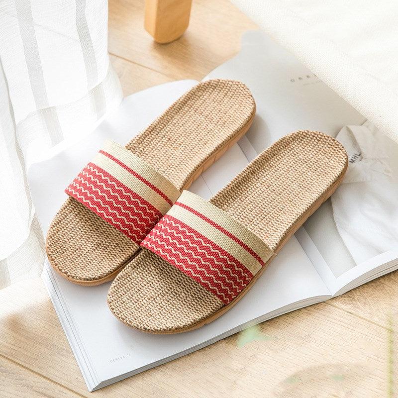 Slippers women summer home slippers couple slippers - Amazitshop