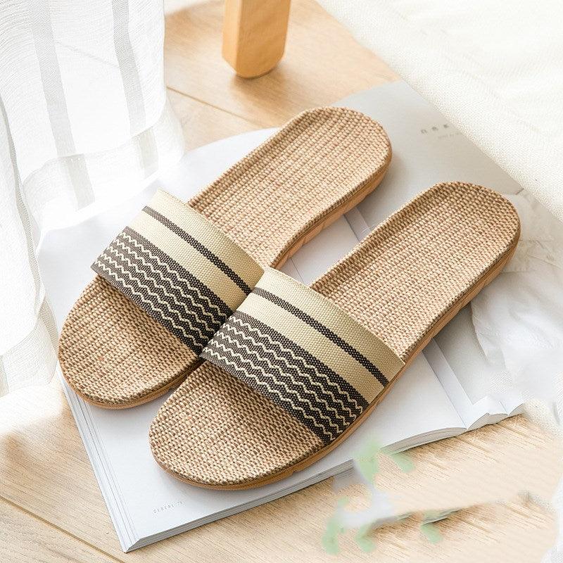 Slippers women summer home slippers couple slippers - Amazitshop