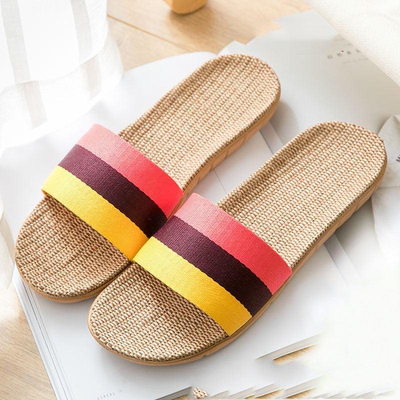 Slippers women summer home slippers couple slippers - Amazitshop