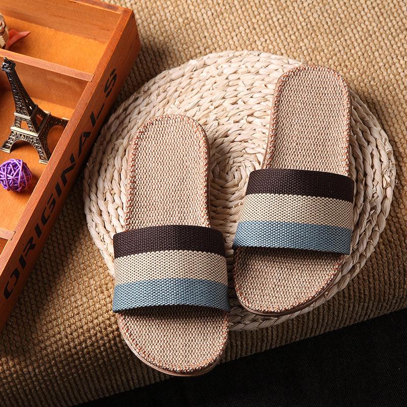 Slippers women summer home slippers couple slippers - Amazitshop