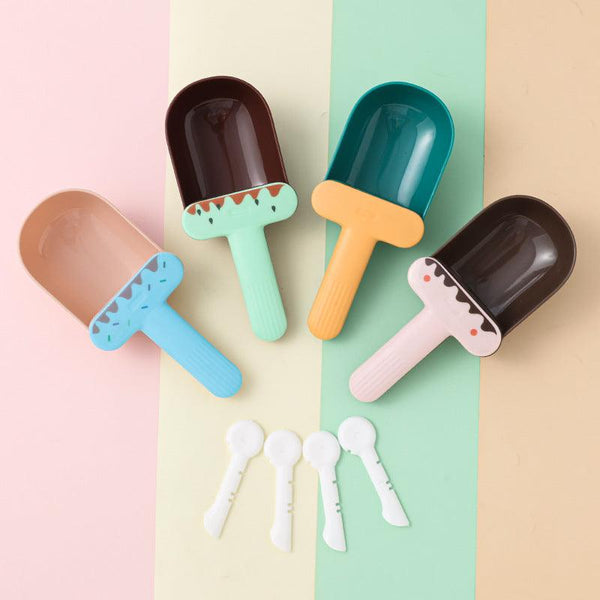 Snack Bag With Canned Spoon Embedded In Shovel Cat Dog Feeding Spoon Pet Supplies - Amazitshop