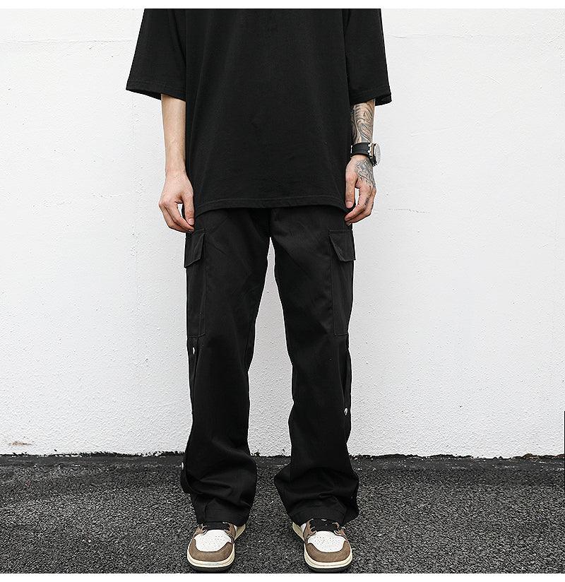 Snap Cargo Pants - Amazitshop