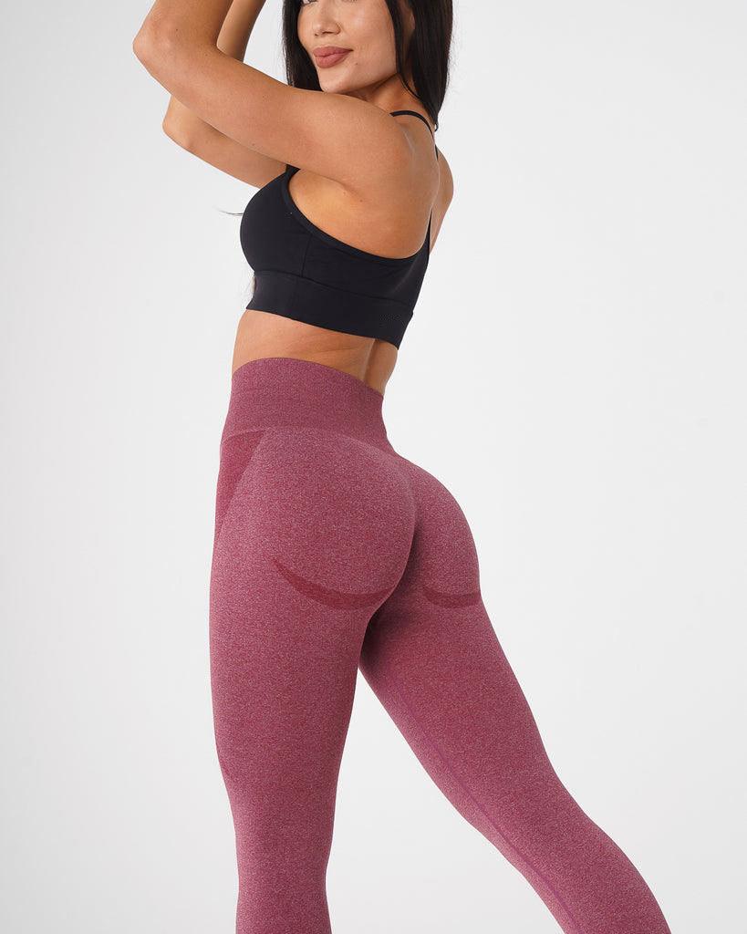 Snowflake Jacquard Seamless Workout Ankle Length Pants Yoga - Amazitshop