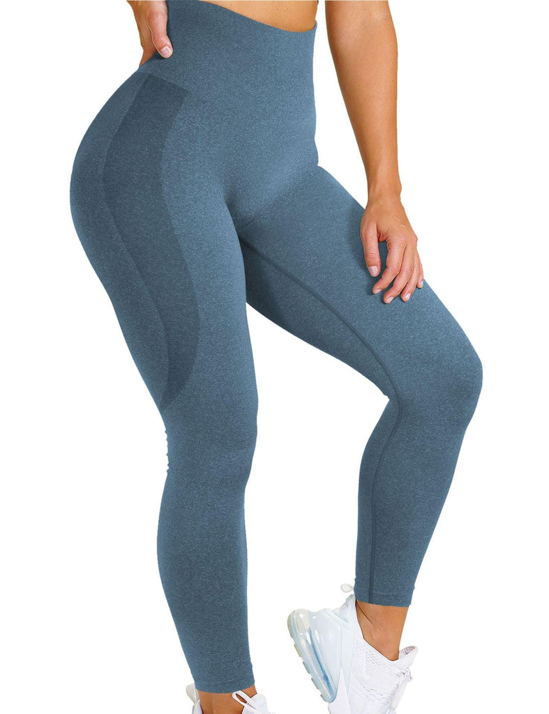 Snowflake Jacquard Seamless Workout Ankle Length Pants Yoga - Amazitshop