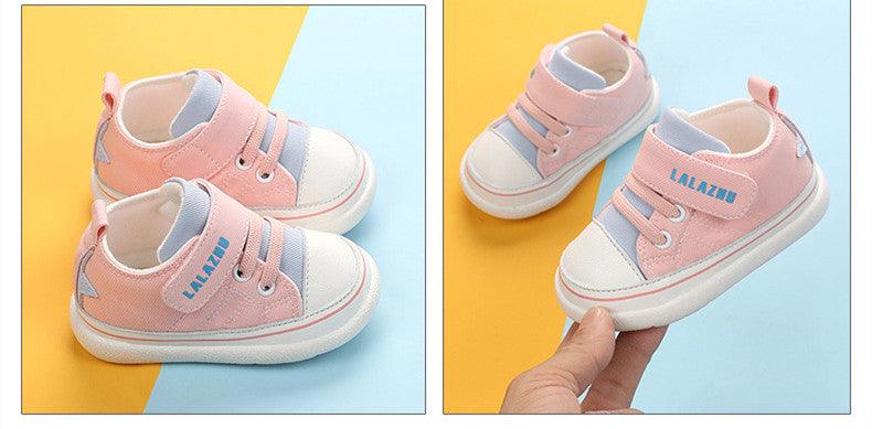 Soft - soled Toddler Shoes For Boys And Toddlers Baby Canvas Non - slip Shoes - Amazitshop