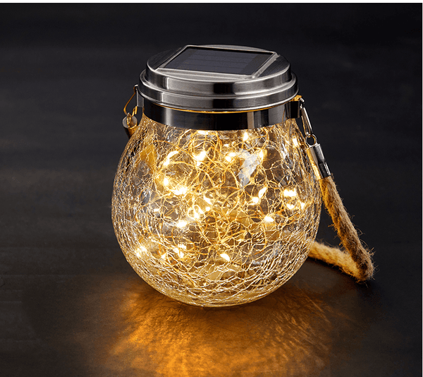 Solar Garden Light Outdoor Waterproof Hanging Light Balcony Garden Yard - Amazitshop