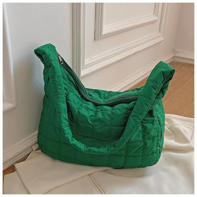 Space Cotton Women's Rhombus Tote Bag - Amazitshop