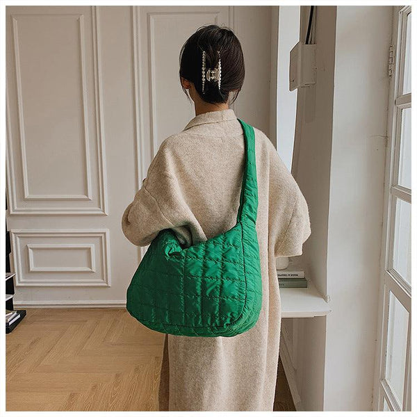 Space Cotton Women's Rhombus Tote Bag - Amazitshop