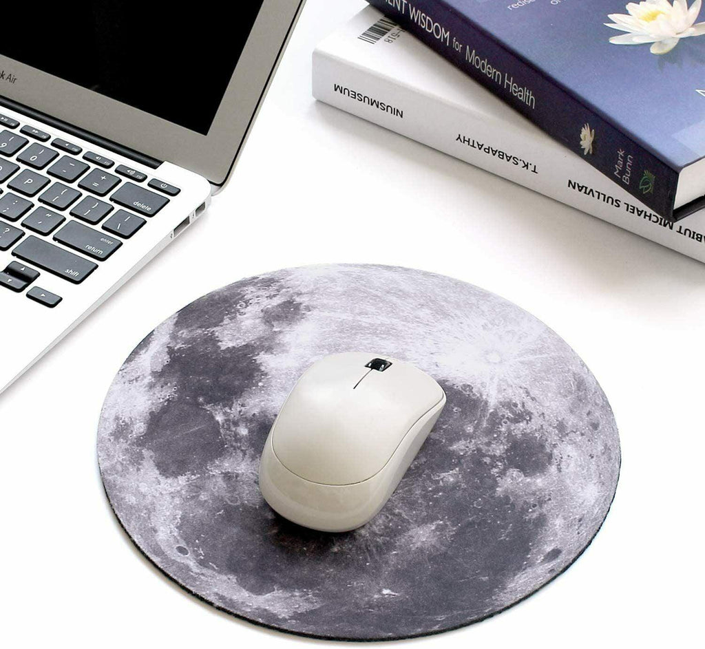 Space Round Mouse Pad PC Gaming Non Slip Mice Mat For Laptop Notebook Computer Gaming Mouse Pad - Amazitshop