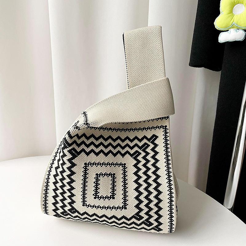 Special - interest Design High - grade Fashion All - match Knitted Shoulder Bag - Amazitshop