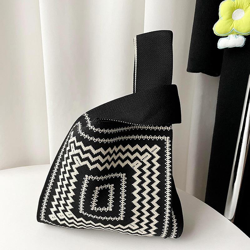 Special - interest Design High - grade Fashion All - match Knitted Shoulder Bag - Amazitshop