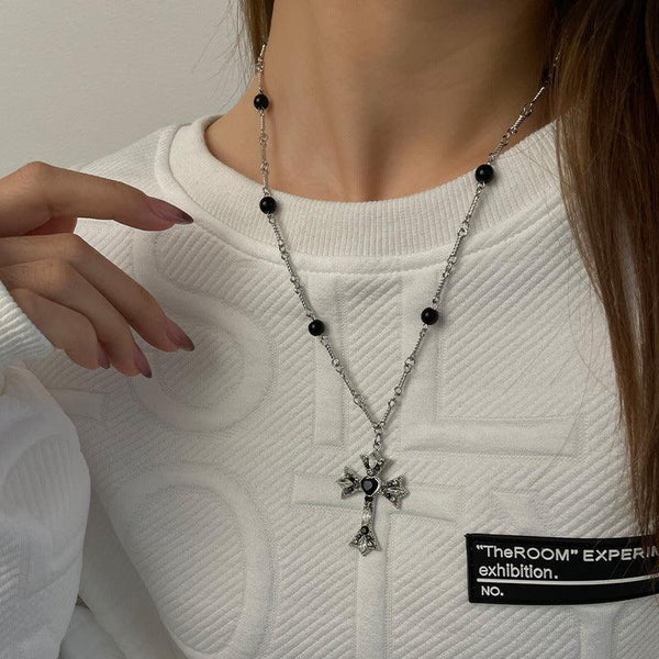 Special - interest Design Personality Cross Necklace For Women - Amazitshop