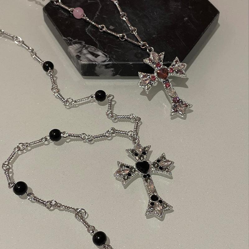 Special - interest Design Personality Cross Necklace For Women - Amazitshop