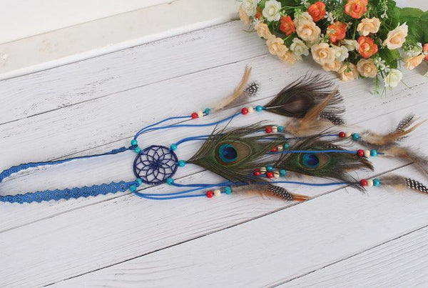 Special Offer New Dream Catcher Feather Headband Hair Accessories - Amazitshop