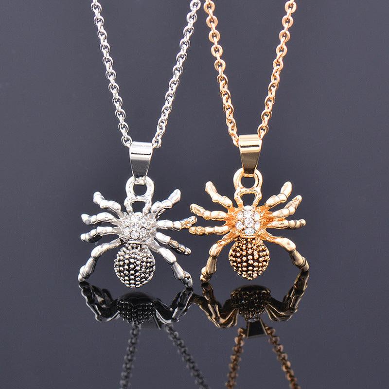 Spider Necklace Women Men Fashion Jewelry - Amazitshop
