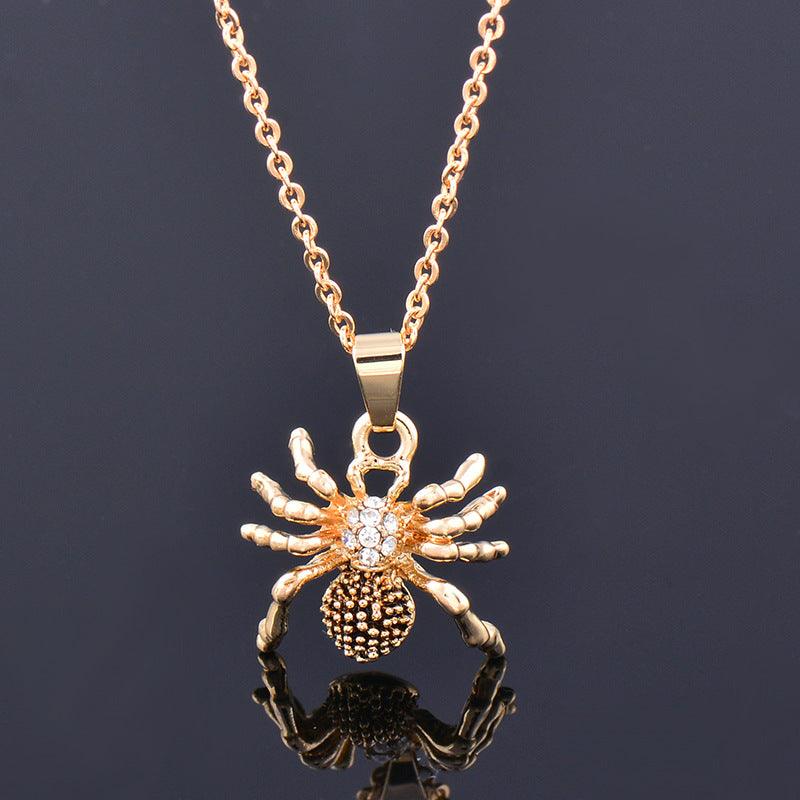 Spider Necklace Women Men Fashion Jewelry - Amazitshop