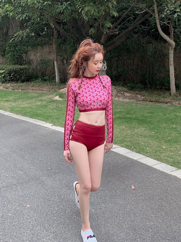 Split two - piece swimsuit - Amazitshop