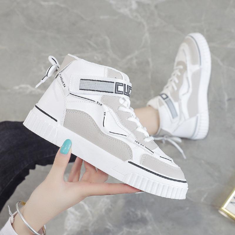 Sport All - match Student Female Whiteboard Shoes - Amazitshop