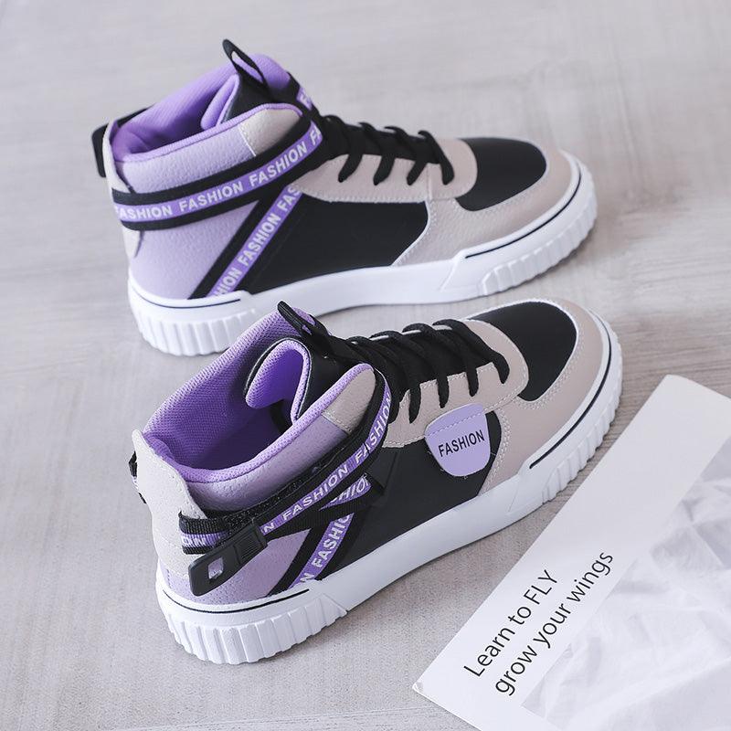 Sport All - match Student Female Whiteboard Shoes - Amazitshop