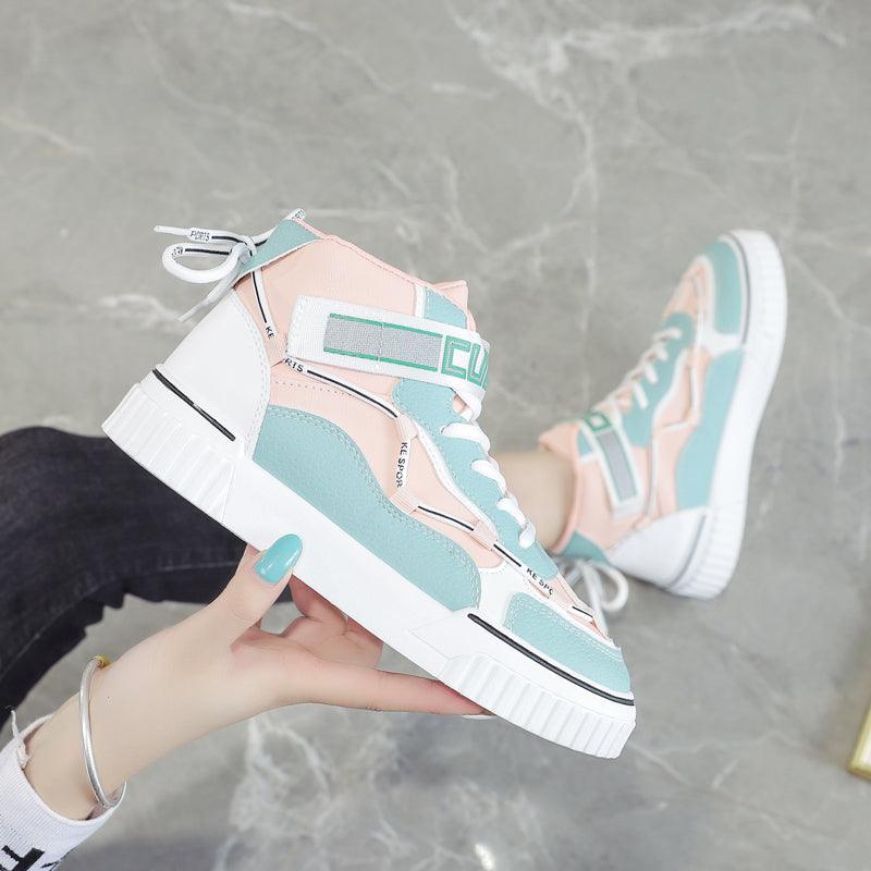 Sport All - match Student Female Whiteboard Shoes - Amazitshop