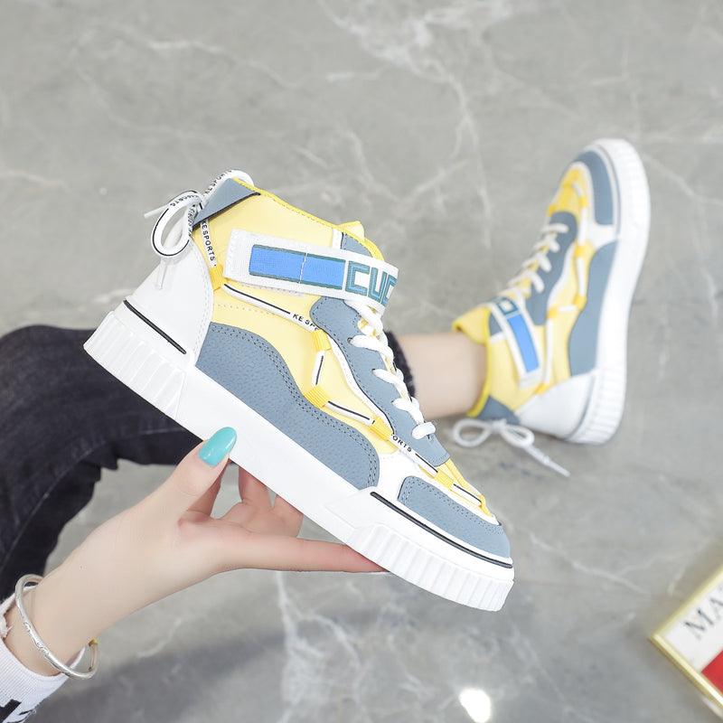 Sport All - match Student Female Whiteboard Shoes - Amazitshop