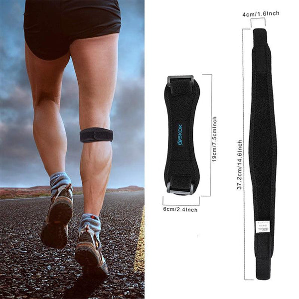 Sport Kneecap Silica Gel Kneepad Support Strap Gym Protector - Amazitshop