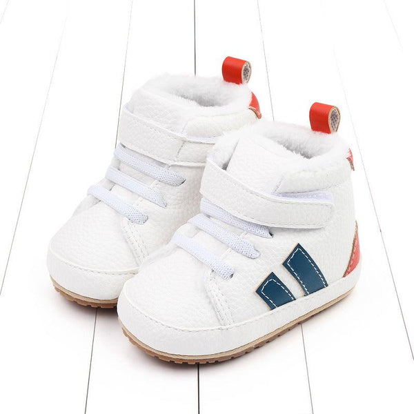 Sports Soft - sole Cotton Shoes High - top Baby Shoes Baby's Shoes - Amazitshop