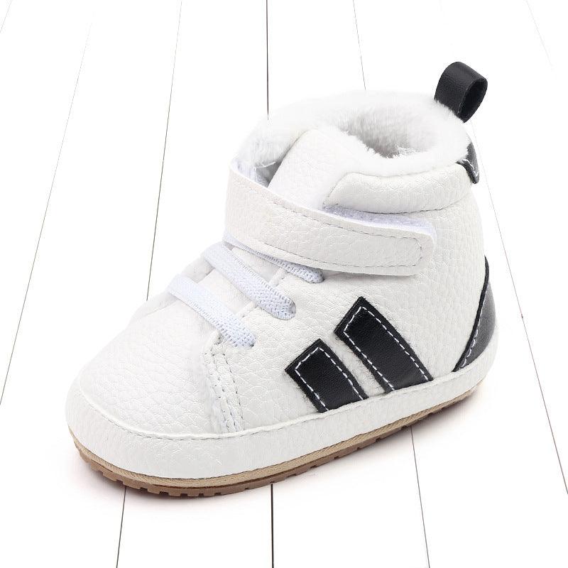 Sports Soft - sole Cotton Shoes High - top Baby Shoes Baby's Shoes - Amazitshop