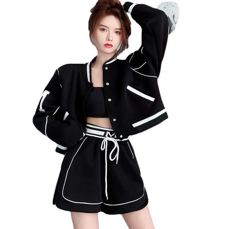 Sportswear Suits Women Spring And Summer Fashion Age Reduction - Amazitshop