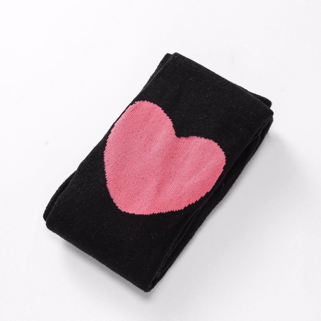 Spring And Autumn New Cotton Five - pointed Star Children Pantyhose Cute Tertiary Color Love Girl Leggings - Amazitshop