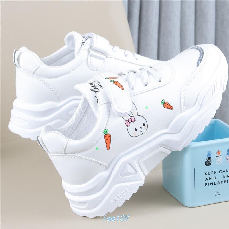 Spring And Autumn Primary School Students Casual All - match Pu Running Shoes - Amazitshop
