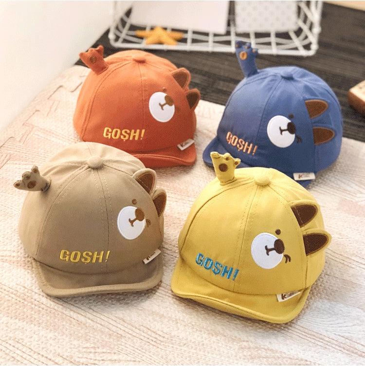 Spring Baby Hat Lovely Cartoon Kids Girl Boy Basket Cap Summer Infant Sunhat - Amazitshop