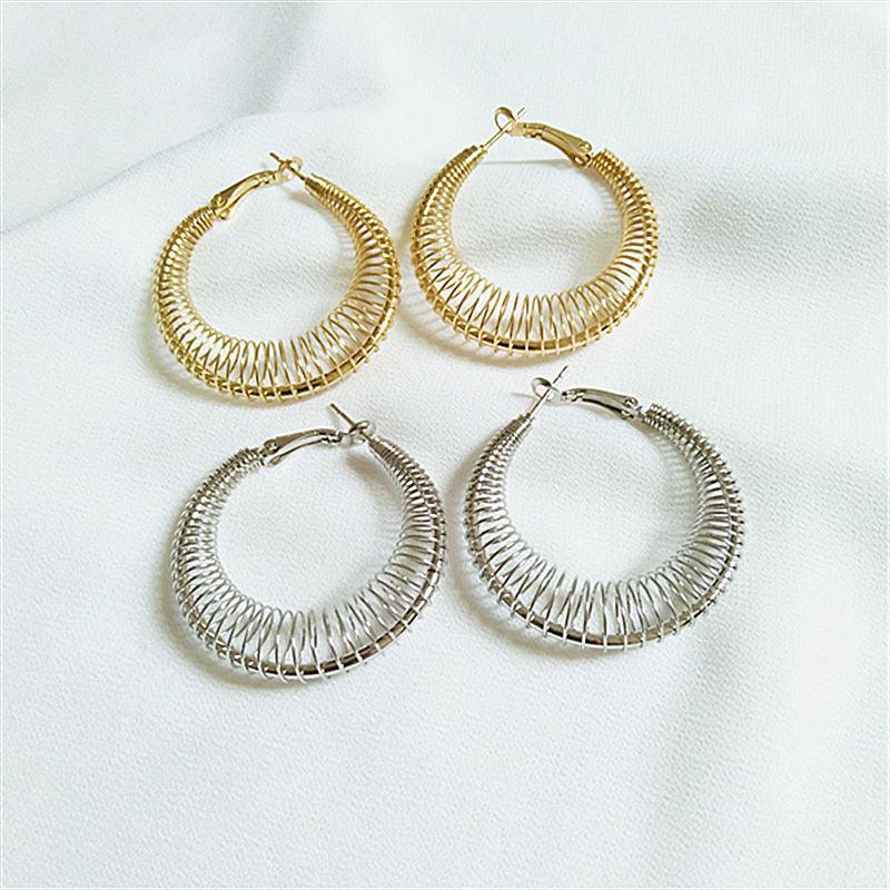 Spring curve earrings - Amazitshop