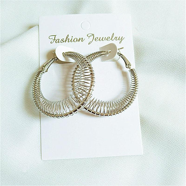 Spring curve earrings - Amazitshop