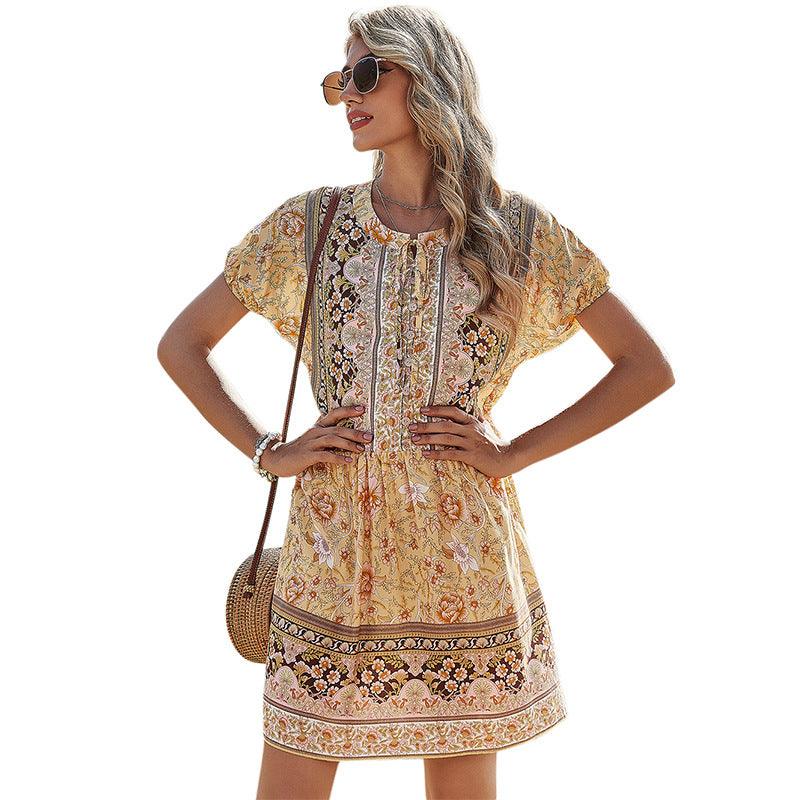 Spring New Products Casual Holiday Style Dress - Amazitshop
