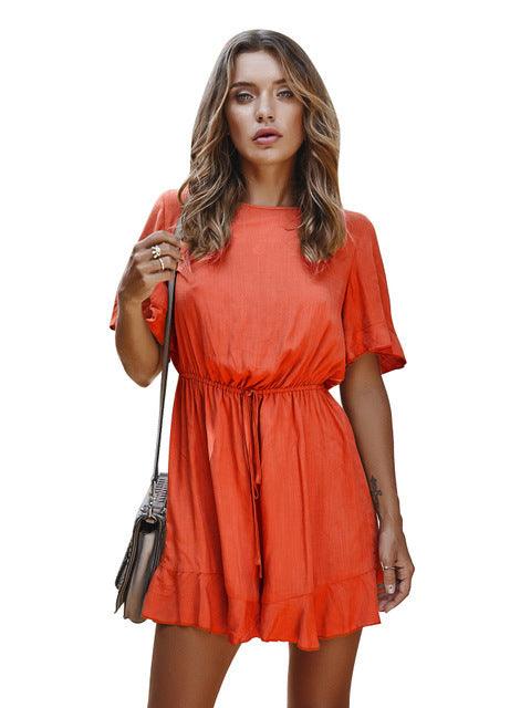 Spring Women Jumpsuits Beach Dresses - Amazitshop