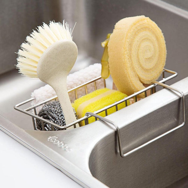 Stainless steel sink shelf rag drain rack - Amazitshop