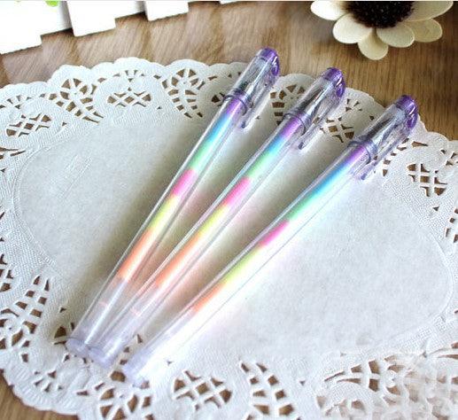 Stationery 6 Colors In One Watercolor Pen - Amazitshop