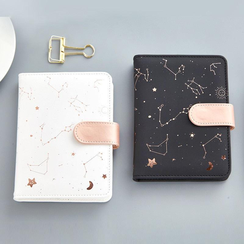 Stationery Star Leather Knitting Notebook Stationery Schedule Notepad Handbook - Amazitshop