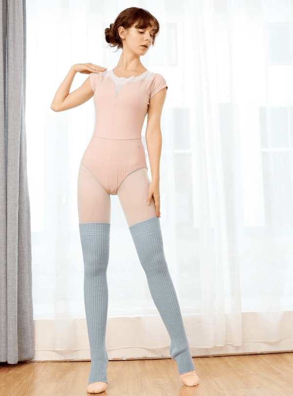 Step over the knee and pile up leg warmers - Amazitshop