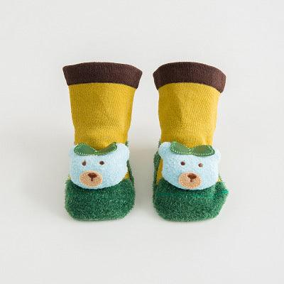 Stitching doll socks baby baby floor socks - Amazitshop
